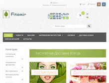 Tablet Screenshot of fitomir.info